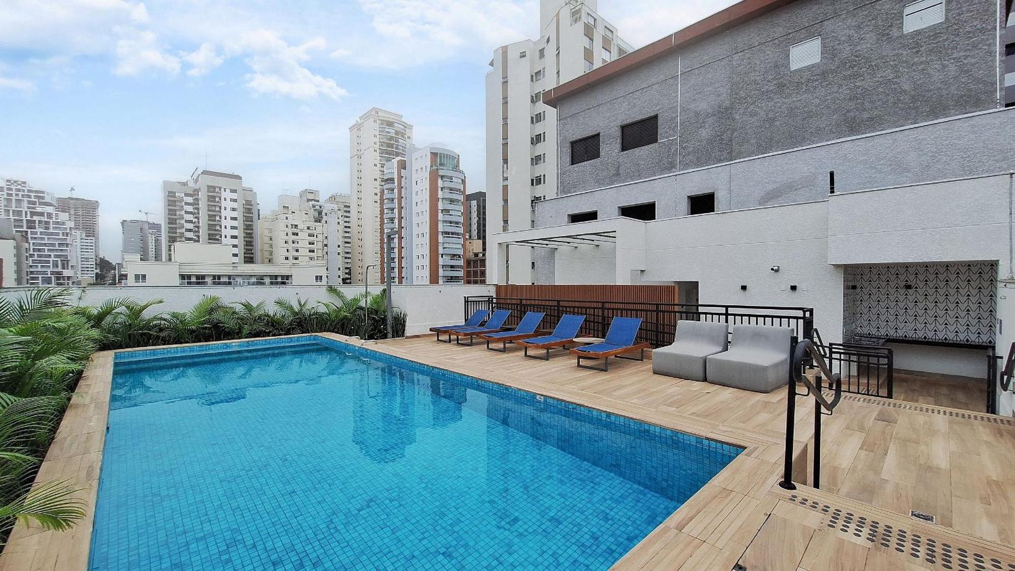 شقة Calixt Pinheiros ساو باولو المظهر الخارجي الصورة